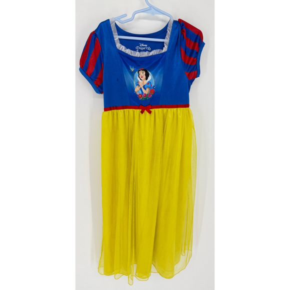 Snow White Dress Girls Sz 8 Nightgown Costume Disney Princess, 3041 - Picture 2 of 10
